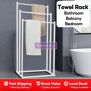 EmmAmy Bathroom Towel Rack /Towel  Stand /Towel Hanger /Towel  Organizer /Towel  Storage Rack Shelf Bathroom Racks