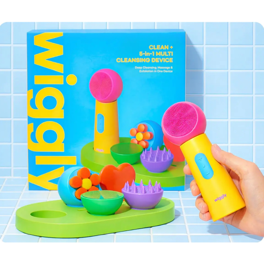อุปกรณ์ทําความสะอาดหลาย Wiggly CLEAN+ 5-in-1