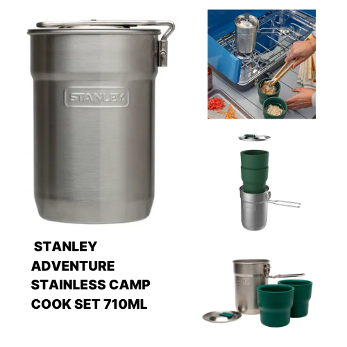STANLEY ADVENTURE STAINLESS CAMP COOK SET 710ML