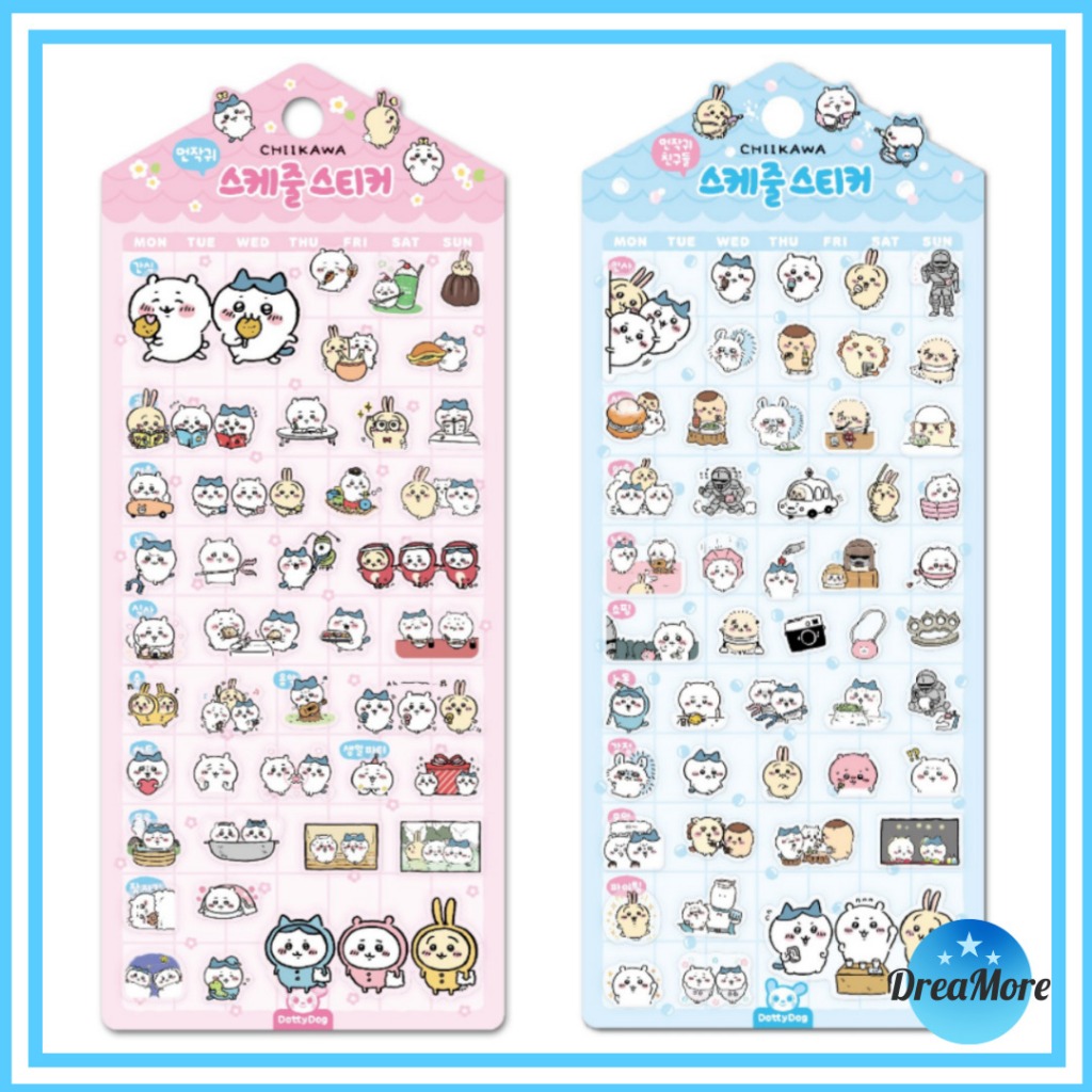 CHIIKAWA Schedule Sticker / Diary Calender Point Label Stickers Deco