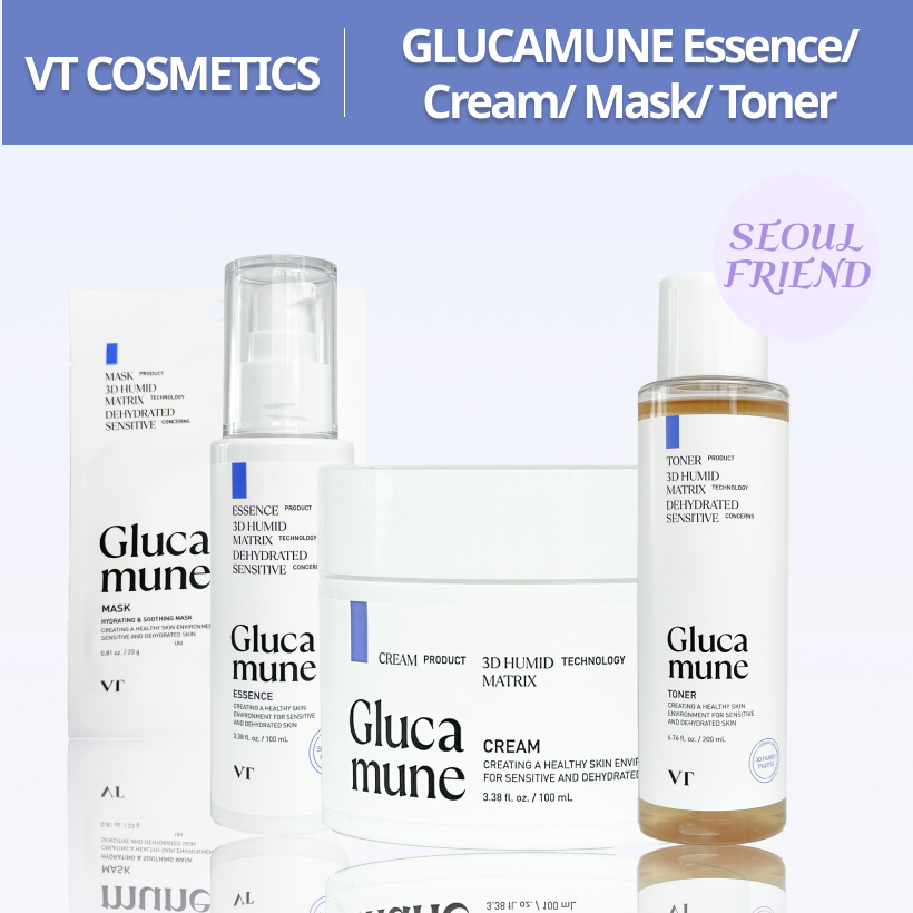 [VT COSMETICS] Glucamune Cream/ Essence/ Toner/ Mask