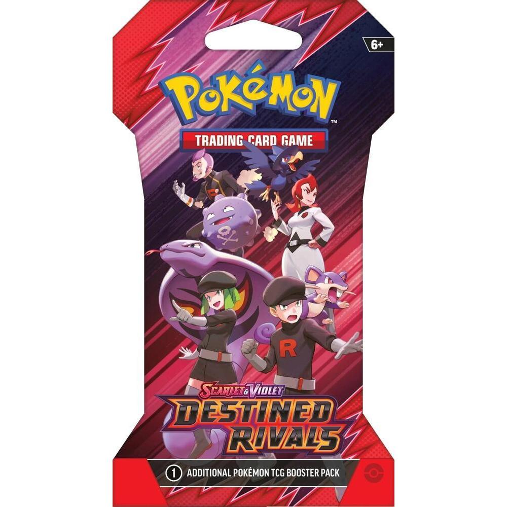 Sleeved Booster Pack Pokemon Destined Rivals SV10 PTCG TCG