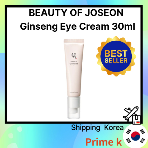 BEAUTY OF JOSEON Ginseng Eye Cream 30ml/Wrinkle Care Anti Aging Firming Brightening Eye Care เกาหลี 