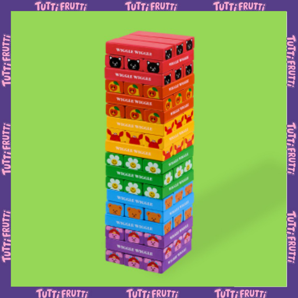 [Wiggle Wiggle] Wood Block jenga set