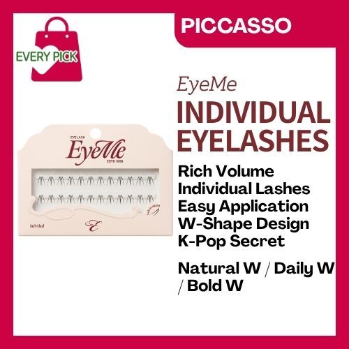 Piccasso Eyeme ขนตาส่วนบุคคล Daily W / Bold W / Natural W / Makeup Korea โดย Everypick