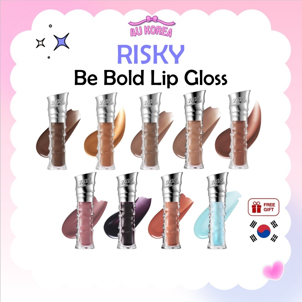 RISKY Be Bold Lip Gloss - 16 สี / K-BEAUTY