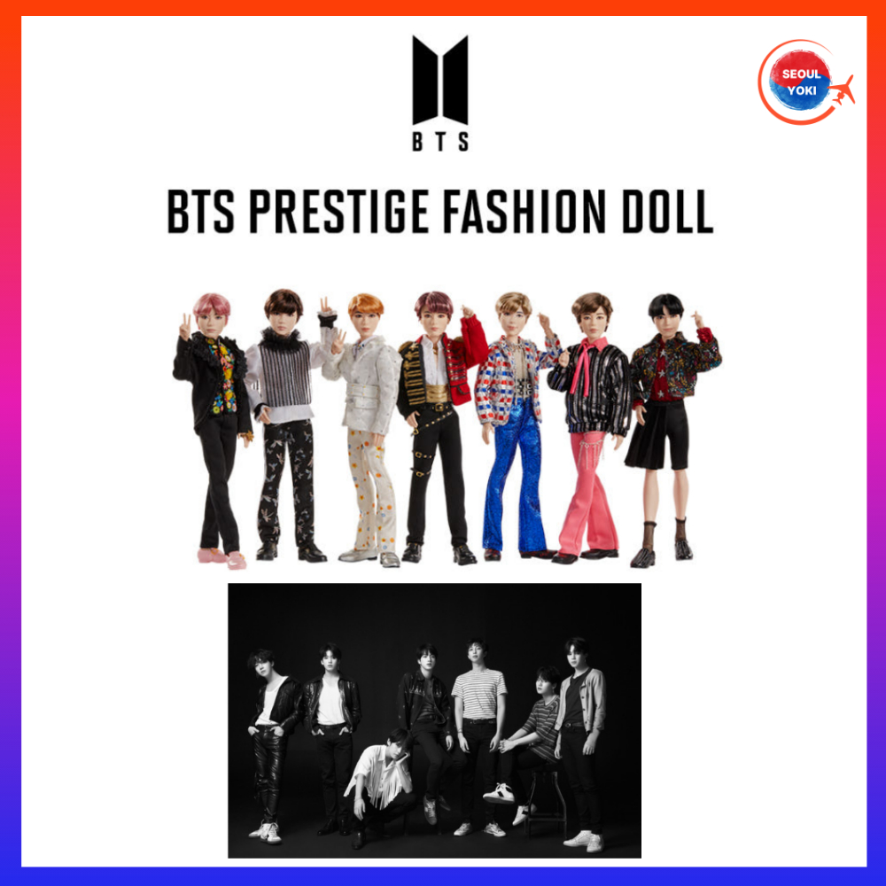 BTS Prestige Fashion Mattel Doll SUGA J-HOPE JIN RM JIMIN