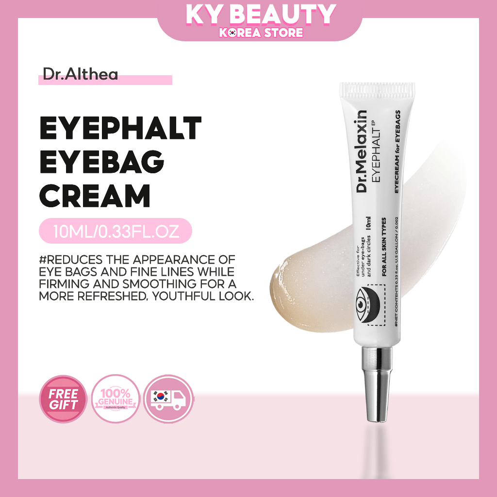 Dr.Melaxin Eyephalt Eyebag Cream 10ml - ยกกระชับสําหรับ Saggy Eye Bags