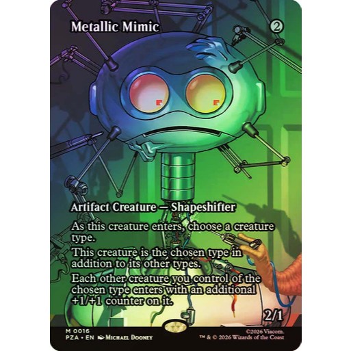 การ์ด EDH PlayTest - Metallic Mimic (สิ่งประดิษฐ์)