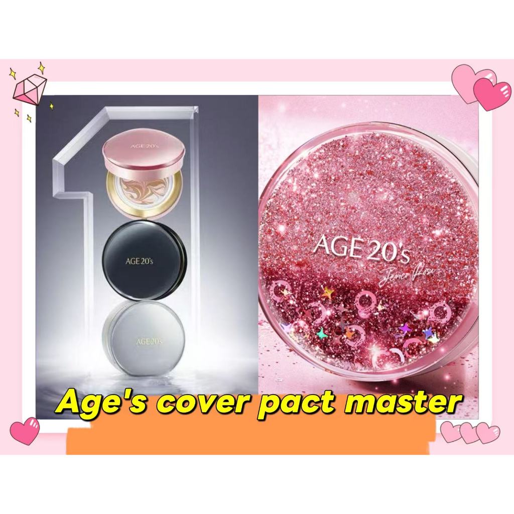AGE 20s signature essence cover pact master (+rifill) spf50+/pa+++