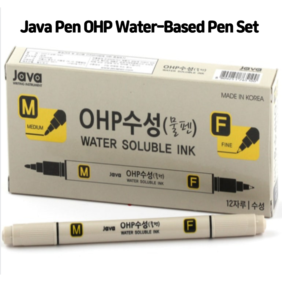 Java Pen OHP ชุดปากกาสูตรน้ํา
