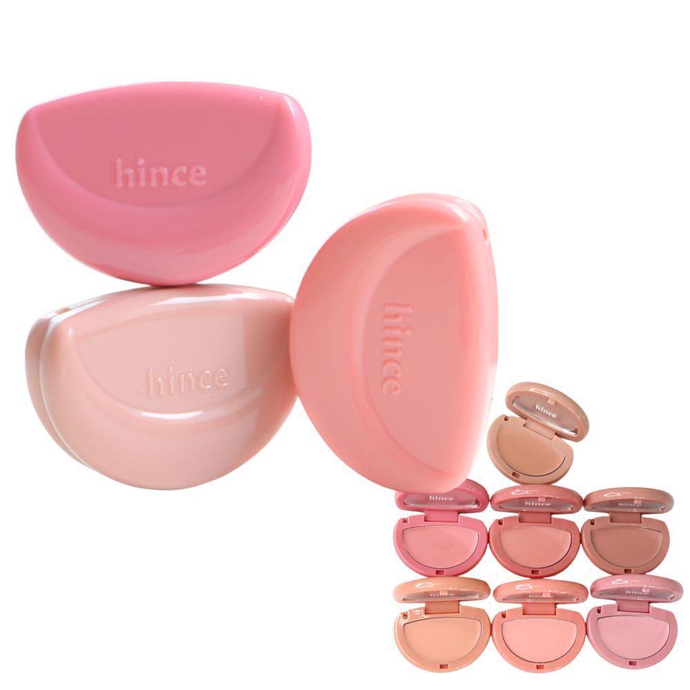 [hince] Half Moon Cheek Cream type makeup blush 7 สี