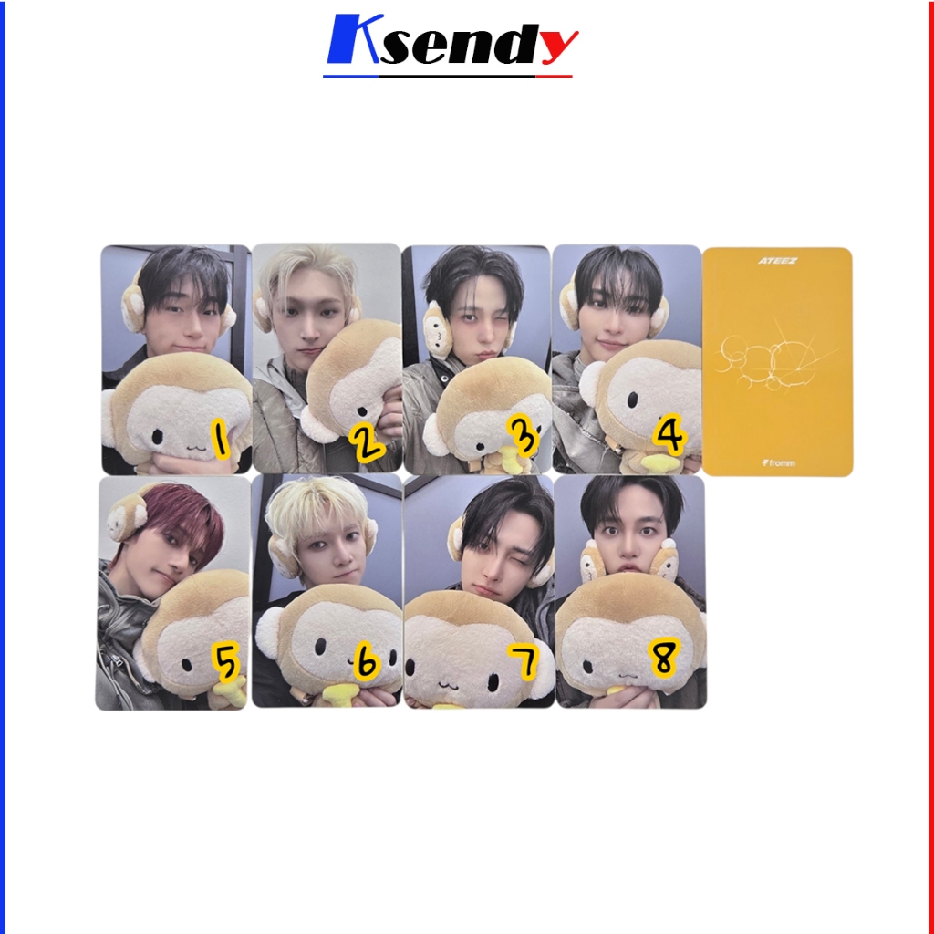 ATEEZ [ GOLDEN HOUR : Part.4 ] Photocard 1ea [E]
