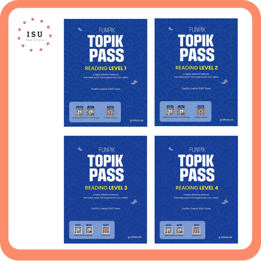 FunPik TOPIK PASS Level 1-4 Reading