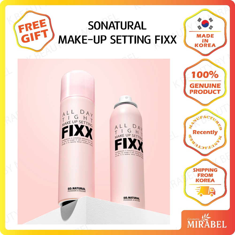 [SoNatural] Sonatural All Day Tight Make Up Setting FIXX Spray/Mist 120ml, 120ml*2 (kbeauty, เกาหลี)