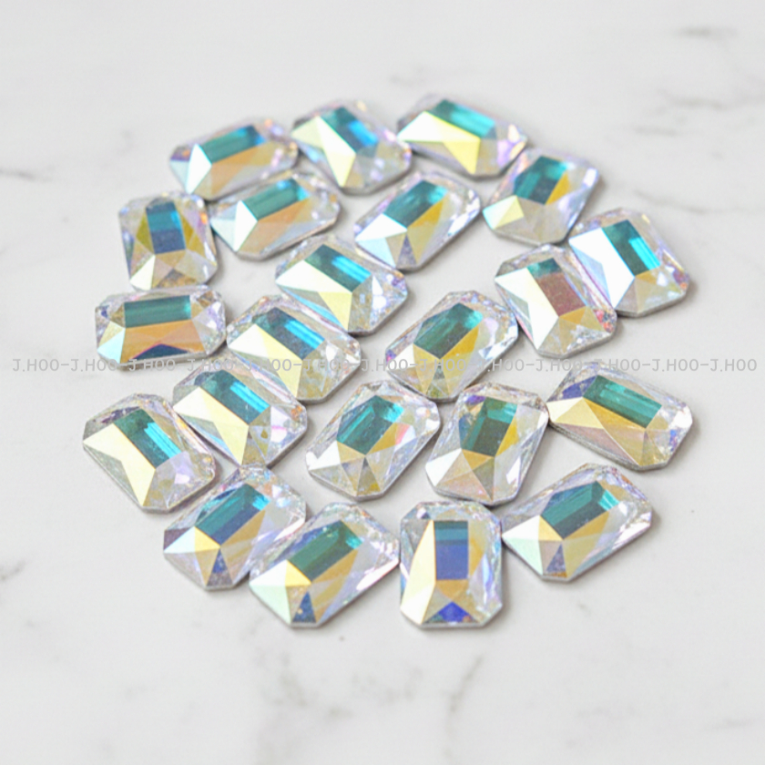 Swarovski 2304 ฝนตก หลังแบน 6*1.7 มม. (10 ชิ้น)