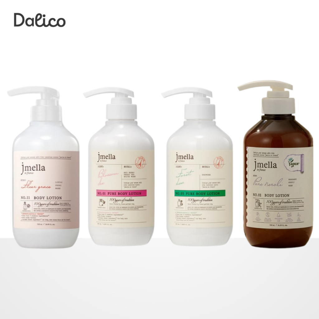 [JMELLA] Perfume Body Lotion 500ml – โลชั่นบำรุงผิวกายกลิ่นน้ำหอม