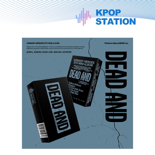 Xdinary Heroes - 8th Mini Album [ DEAD AND ] Platform Album NEMO ver.