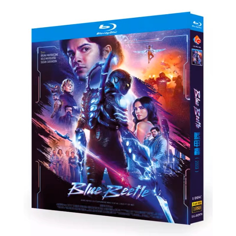 SG Seller ภาพยนตร์ Blu Ray Blue Beetle