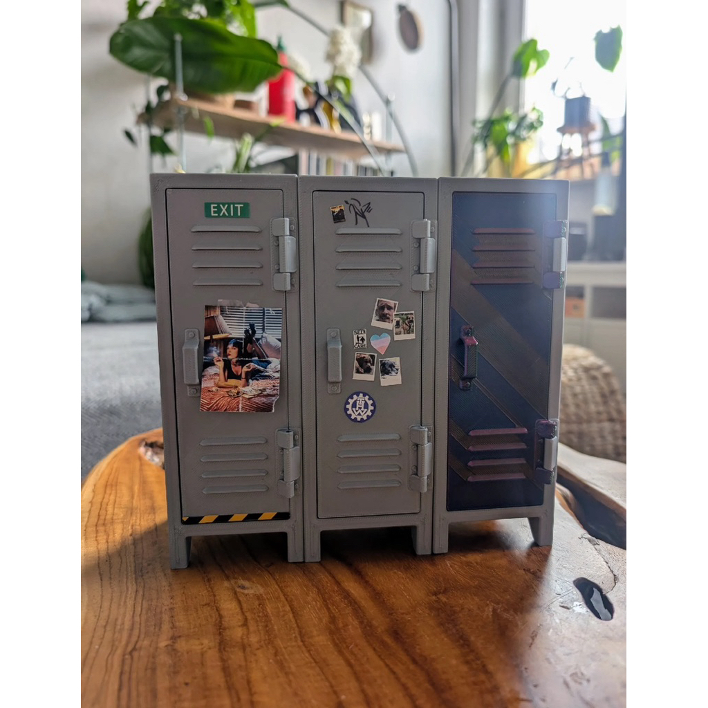 0051 Mini Locker – การจับคู่บล็อกขนาดกะทัดรัดสุด - Mini Locker – Stack & Snap Storage
