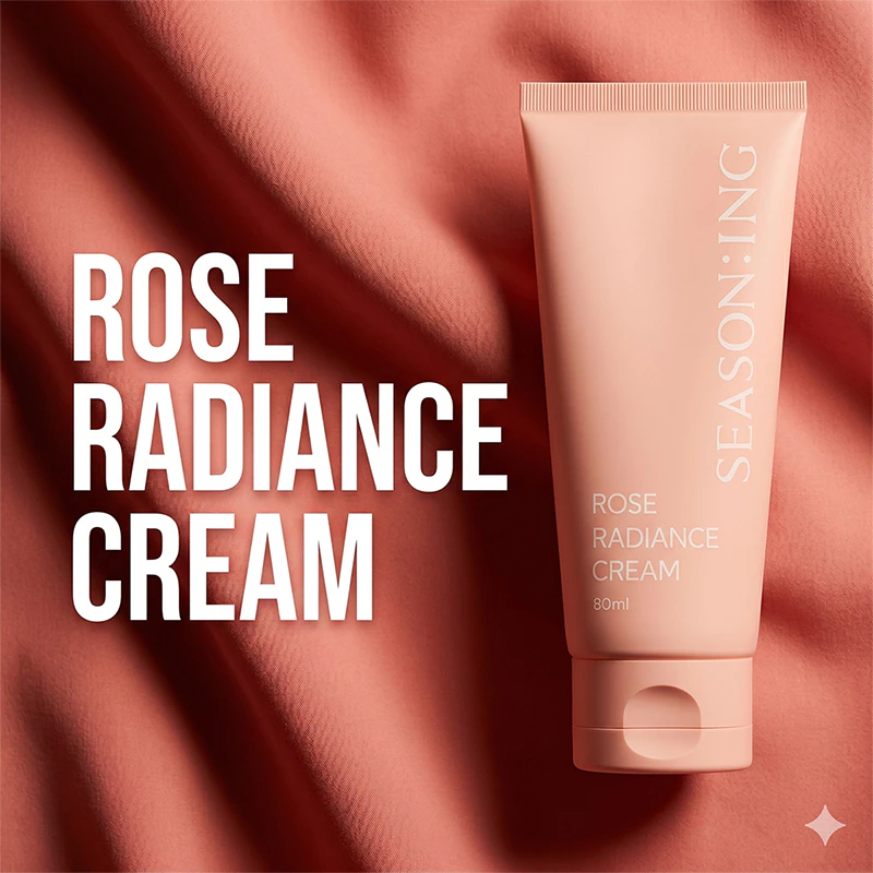 SEASON:ING Rose Cream 80ml ครีมกุหลาบ Niacinamide