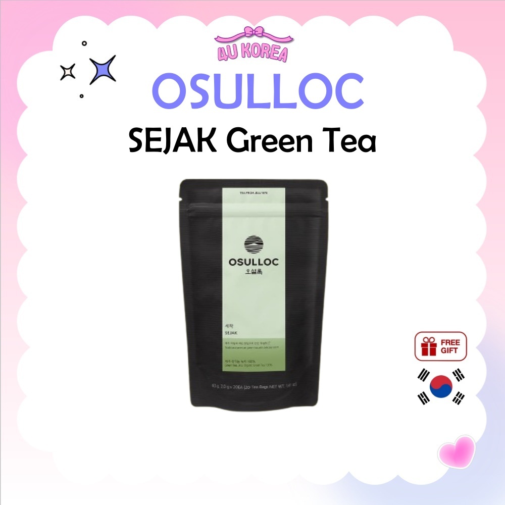 OSULLOC SEJAK Green Tea 2g * 20EA / K-FOOD