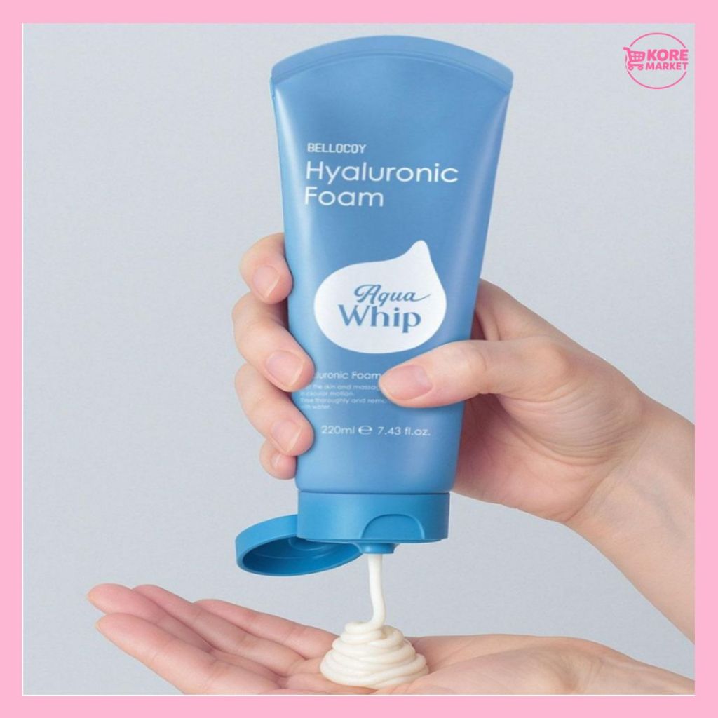 BELLOCOY HYALURONIC ACID AQUA WHIP FOAM CLEANSER 220ML