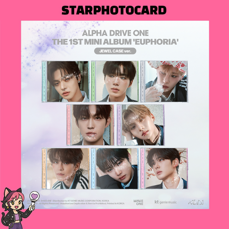 [READY STOCK] ALPHA DRIVE ONE - 1ST MINI ALBUM EUPHORIA JEWEL VER