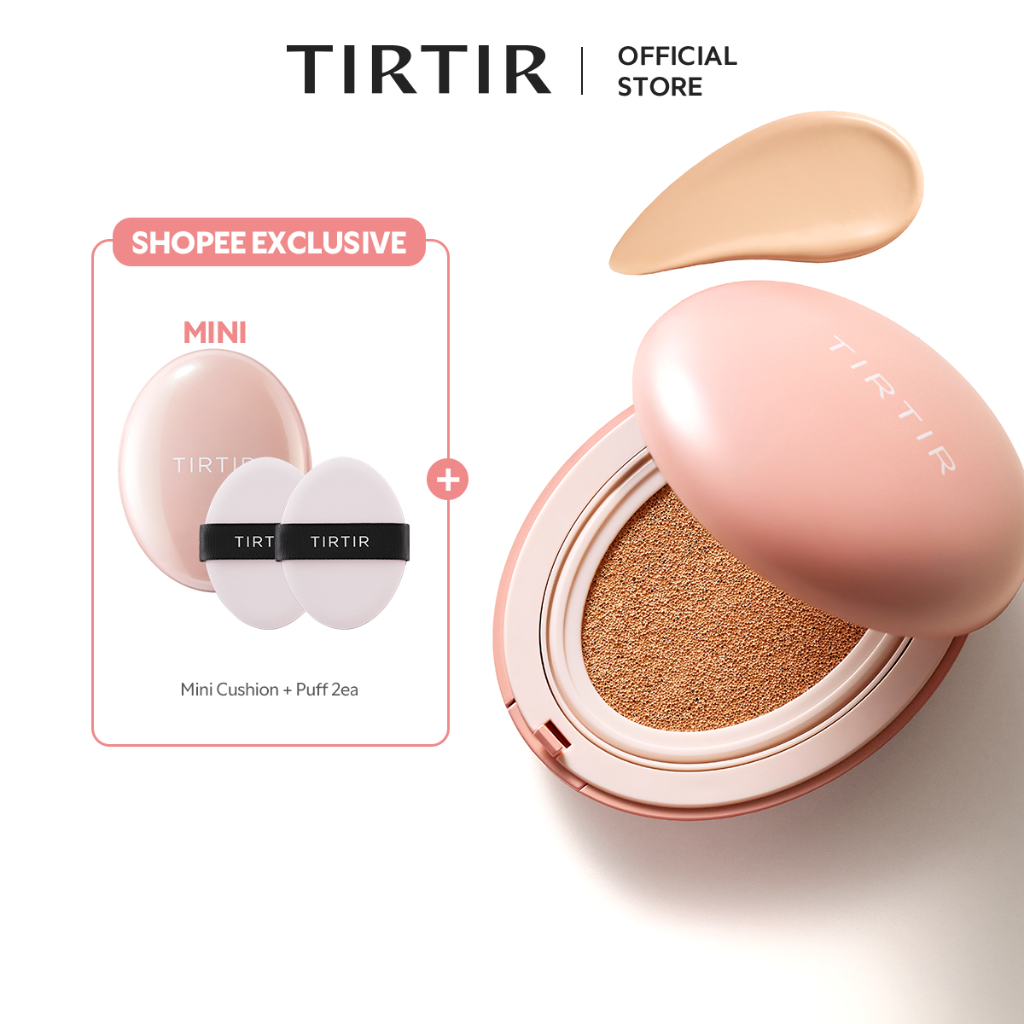 [ชุดเบาะจํากัด] Mask Fit Pink Cushion 18g+ Mask Fit Pink Cushion MINI 4.5g+พัฟสีชมพู 2ea