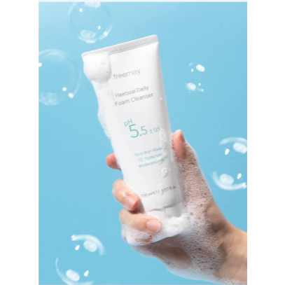 Freemay Haetsal Daily Low pH Foam Cleanser 150ml pH5.5 Gentle Sebum Care Facial Cleanser