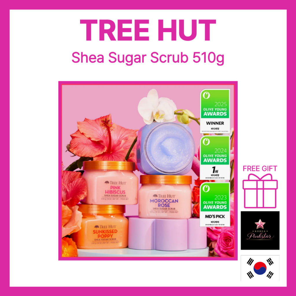TREE HUT Shea Sugar Body Scrub 510g