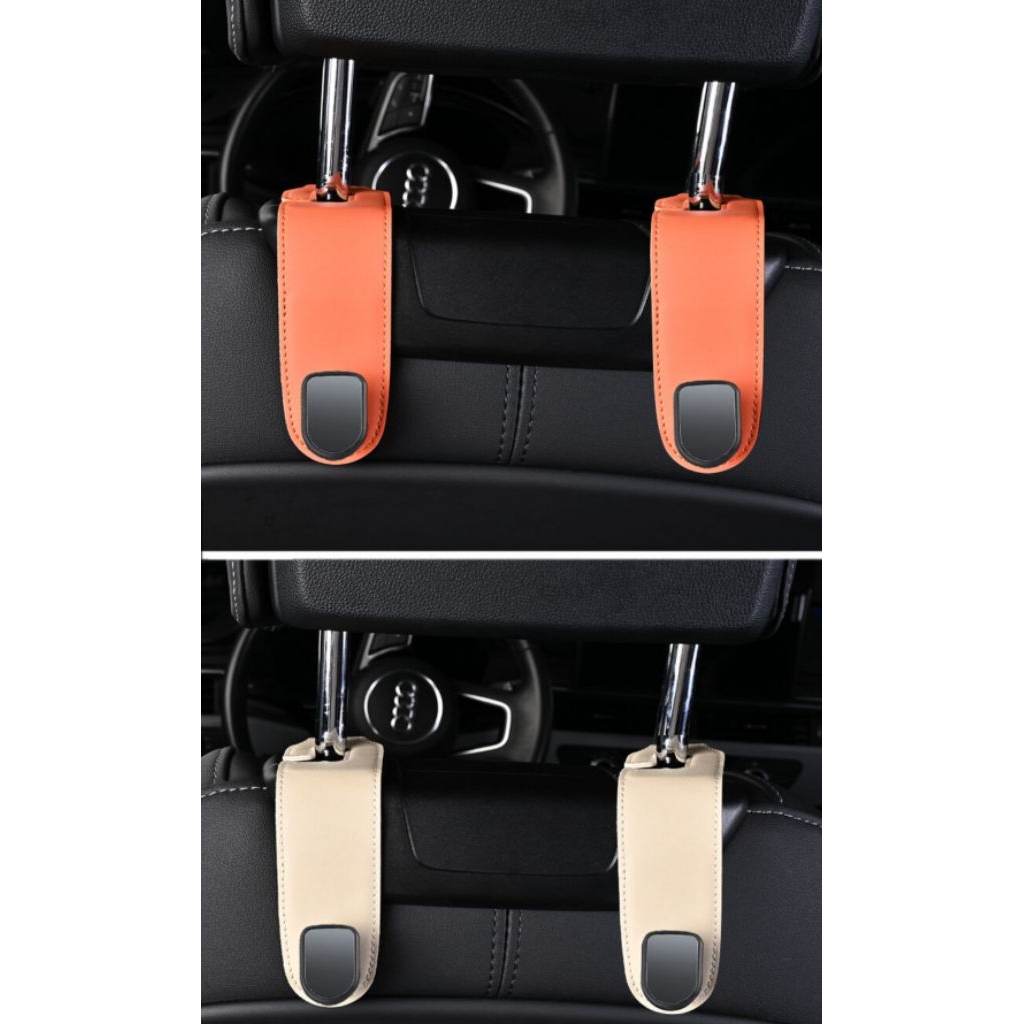 SG Next Day Car Leather Hook car seat headrest hook car hook car hook holder car hook hanger