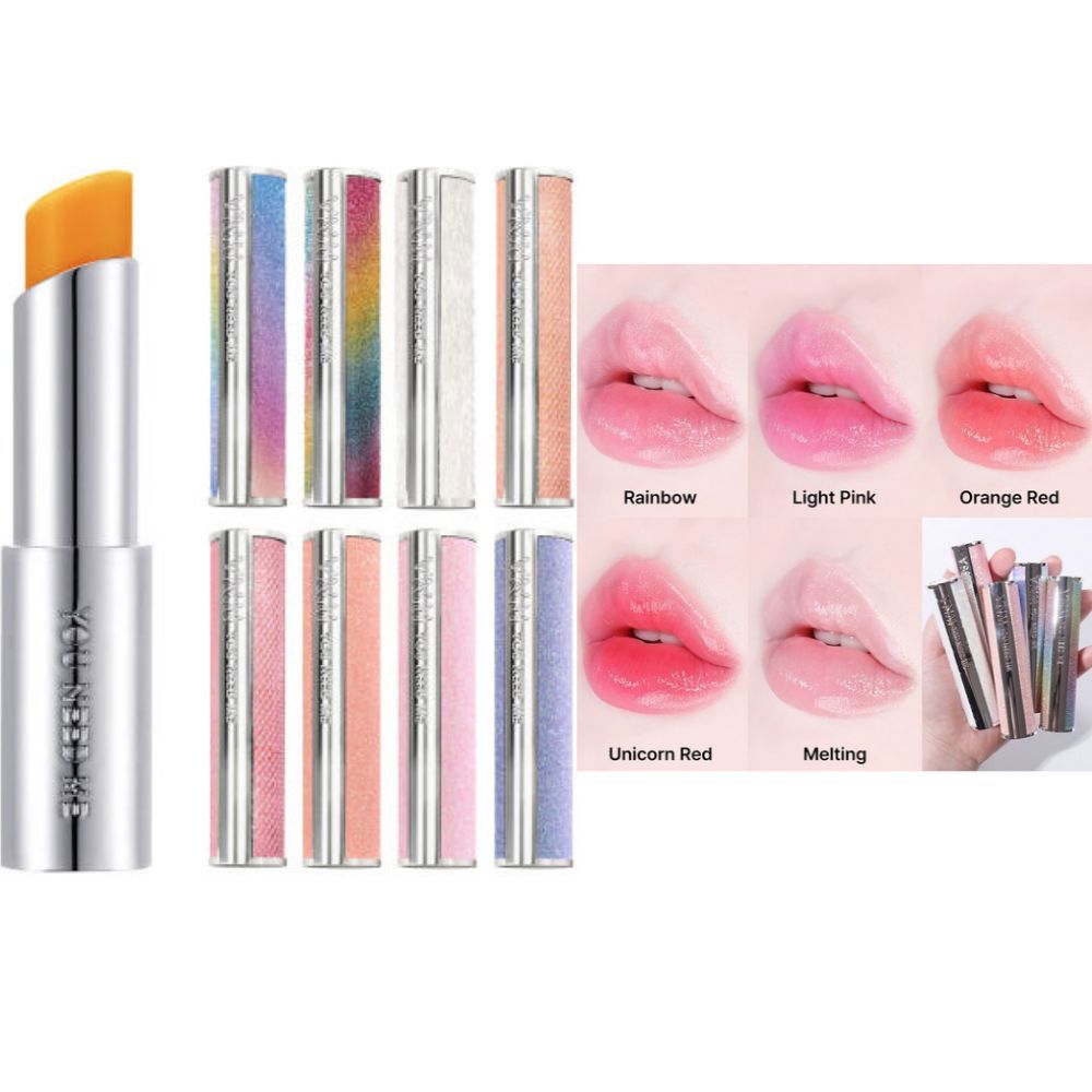 YNM ลิปบาล์มเปลี่ยนสี | Glossy Moist Lip Balm 8 Shades/ ลิปบาล์มเกาหลี / k beauty/High Moisture Hone