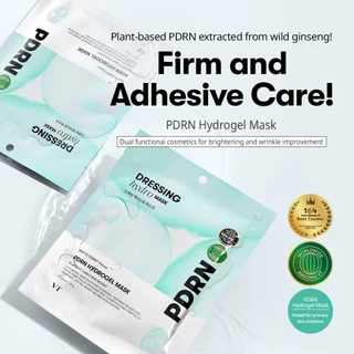 [VT] [GWP] PDRN Hydrogel Mask 2EA PDRN จากพืช การปรับปรุงริ้วรอย ดูแลกระจ่างใส [เรือธงอย่างเป็นทางการ]