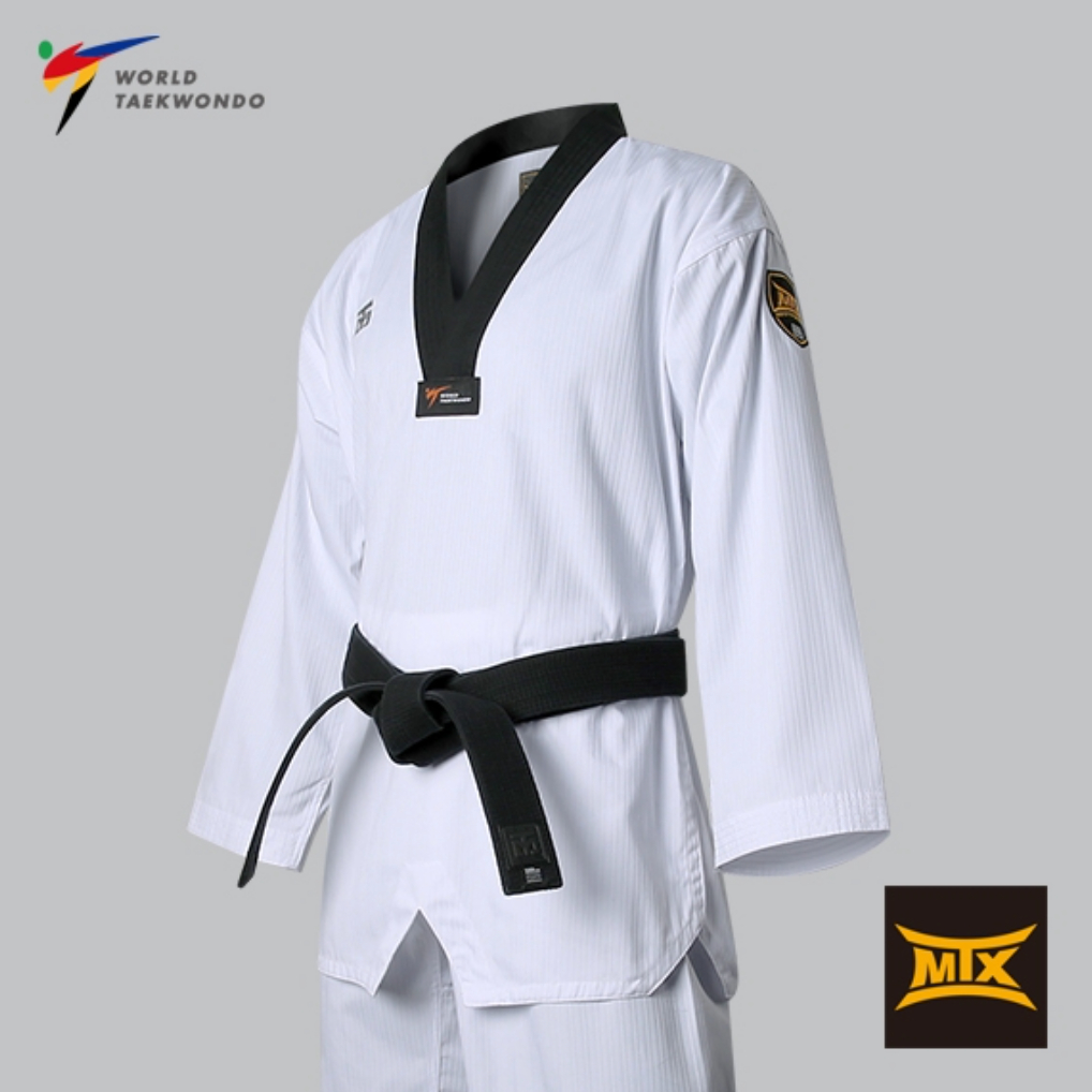 [Mooto] ชุดโดบกเทควันโด ชุดศิลปะการต่อสู้ MTX 2 Taekwondo TKD Uniform Dobok -White/Black