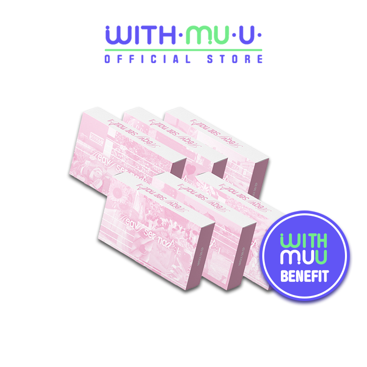 [พร้อมส่ง] NMIXX - 5th EP Album [ HEAVY SERENADE ] (All 6 Ver. POCAALBUM SET) [อัลบั้ม NMIXX] (WITHMUU POB)