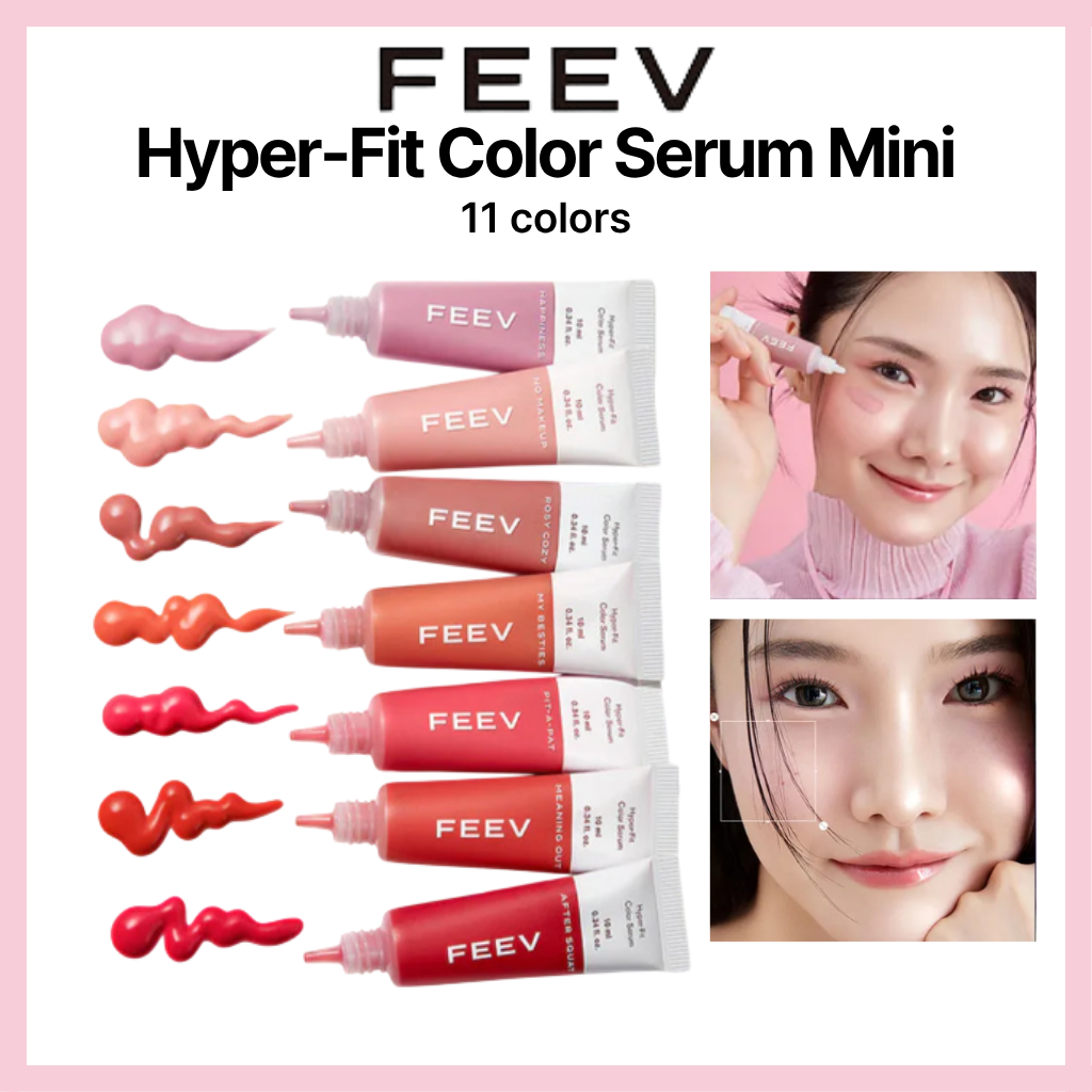 [FEEV] Hyper-Fit Color Serum Mini 10ml (7 สี)