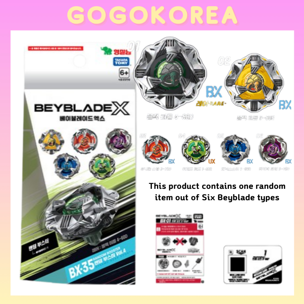 [TAKARA TOMY] Beyblade X Random Booster BX-35 / BX-31 / BX-27 / BX-24