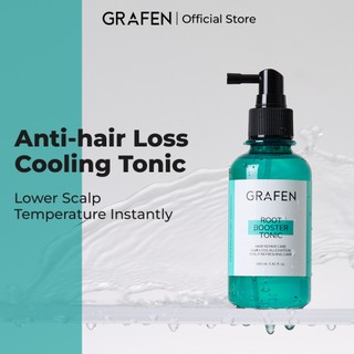[GRAFEN] Root Booster Tonic 160ml [Refreshing & Scalp Cooling, 100% Natural Herb Extracts, Anti-Hair Loss]