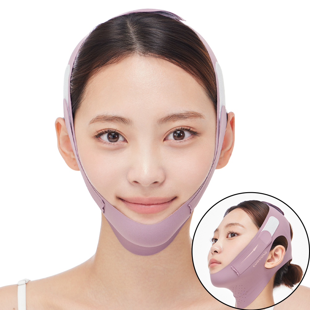 GOUNI V-Line Lifting Band Jawline Exerciser Face Slimming Double Chin Reducer เกาหลี
