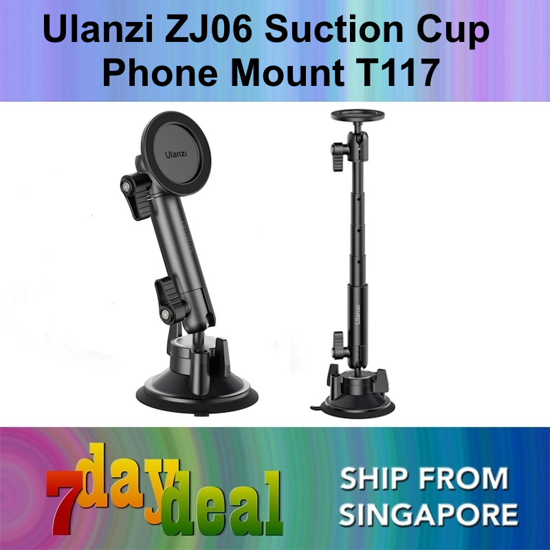 Ulanzi ZJ06 ที่วางโทรศัพท์แบบแม่เหล็กถ้วยดูด T117
