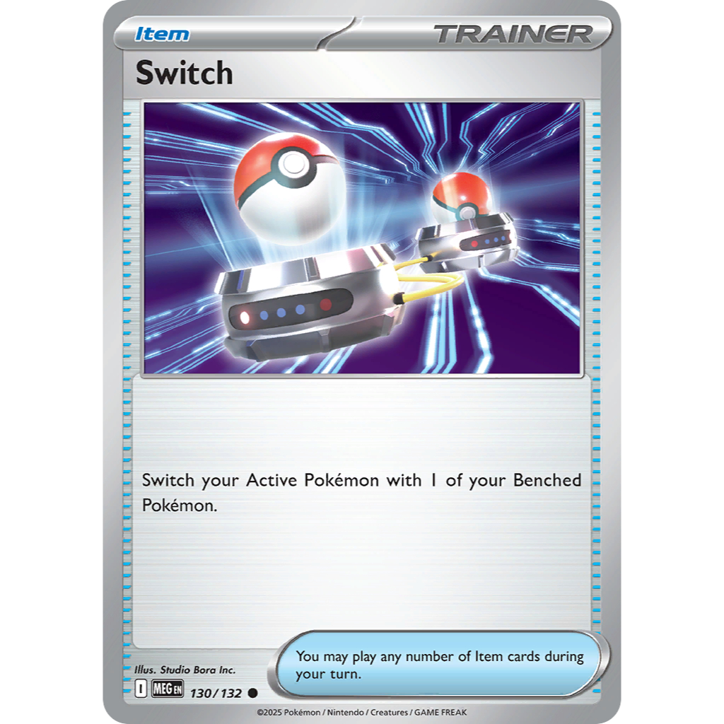 [Pokemon TCG] [Mega Evolution: Mega Evolution] Trainer Card Common RH Switch