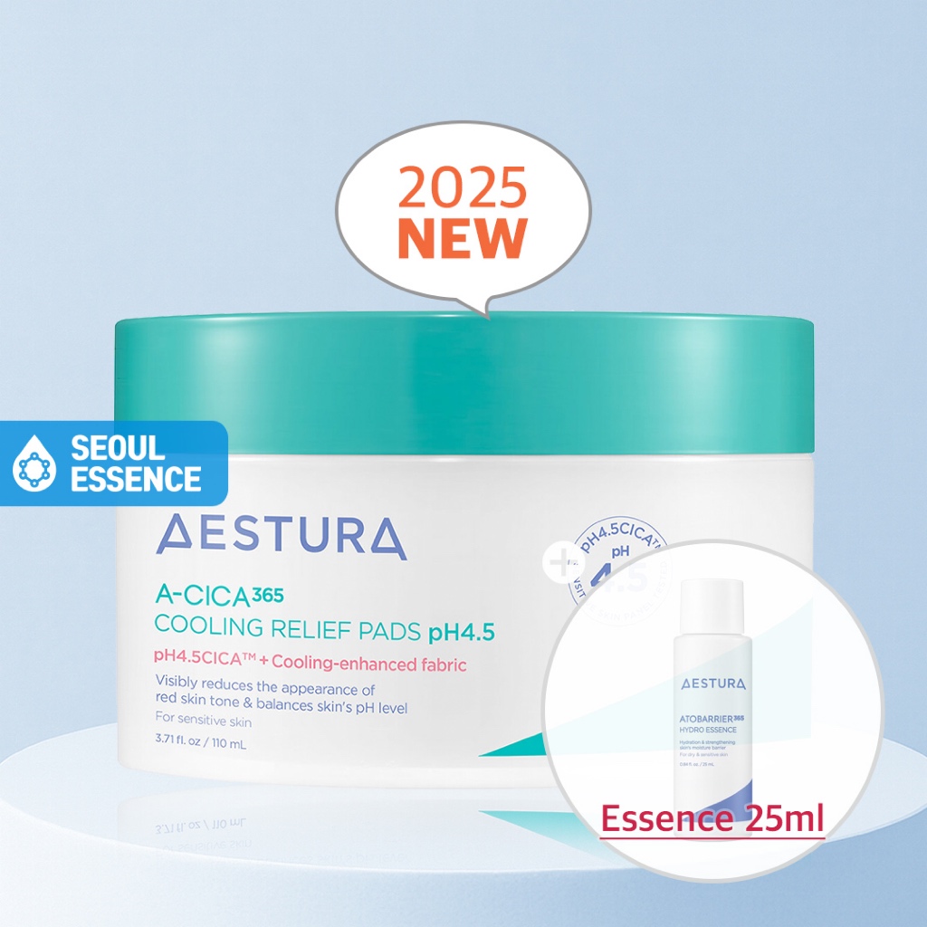 AESTURA A-CICA 365 Soft Calming Mask Pad 60EA / 20EA - CICA BPM™ + อัลลันโทอิน ปรับสภาพผิวบรรเทาระคา