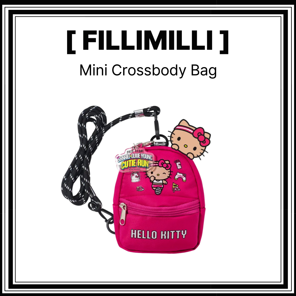 กระเป๋าสะพายข้าง Hello Kitty Mini ขนาดเล็กน่ารักสำหรับของใช้ทุกวัน