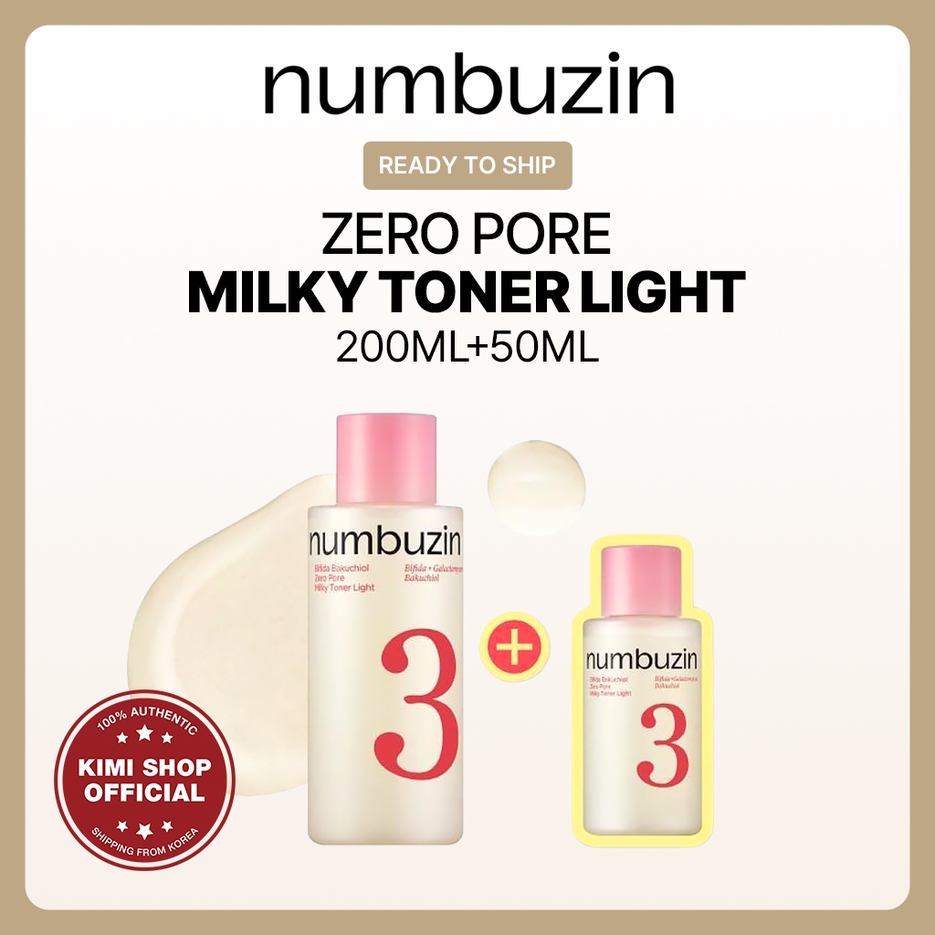[NUMBUZIN] Zero Pore Milky Toner Light Special Set