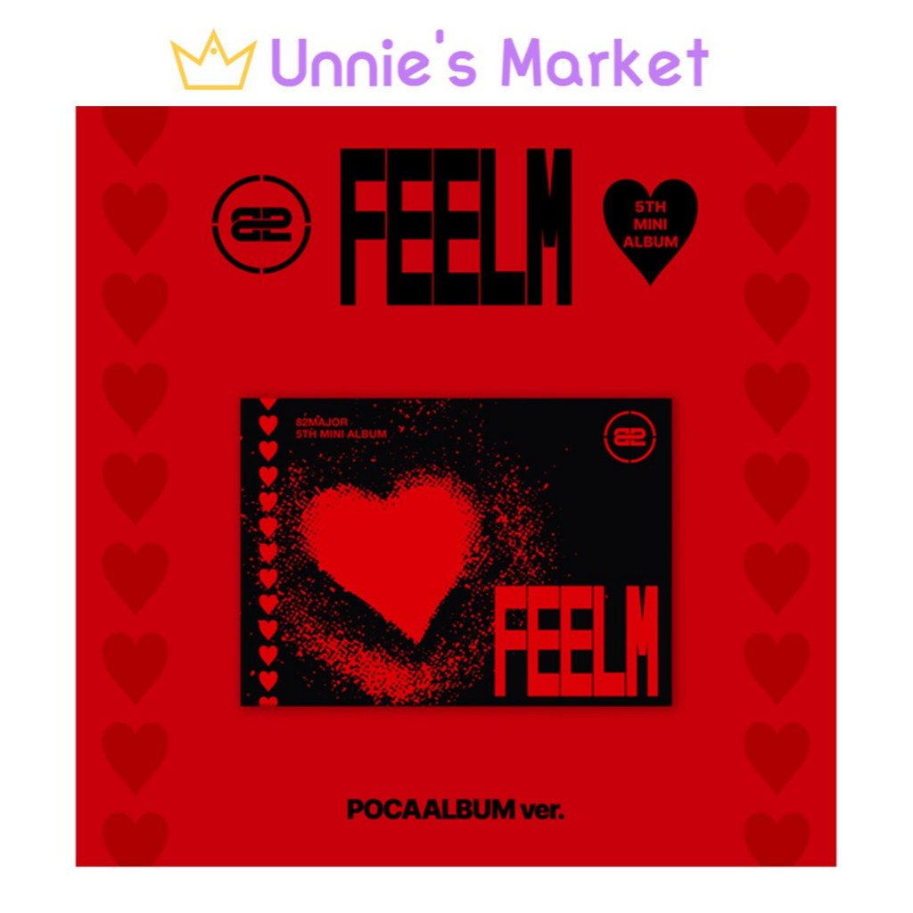 [Official] 82MAJOR 5th Mini Album [FEELM] (POCA Album Ver.) ของแท้ 100% นับชาร์ต Hanteo Circle | K-P