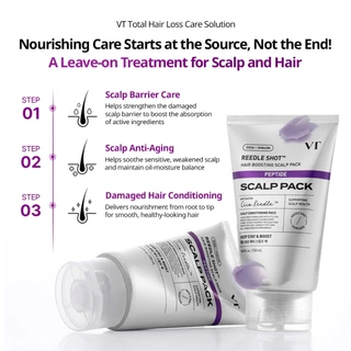 [VT] Reedle Shot Peptide Hair Boosting Scalp Pack ซอง 4ml [ห้างสรรพสินค้าอย่างเป็นทางการ]