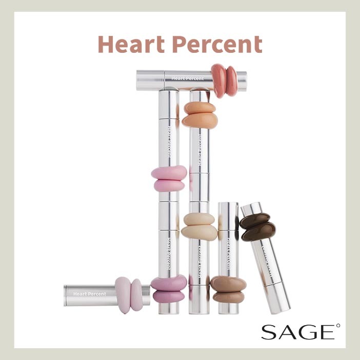 [Heart Percent] Dote On Mood One Way Glowy Lip Tint 4g 1 ชิ้น Glossy Lip Tint Daily Lip Makeup