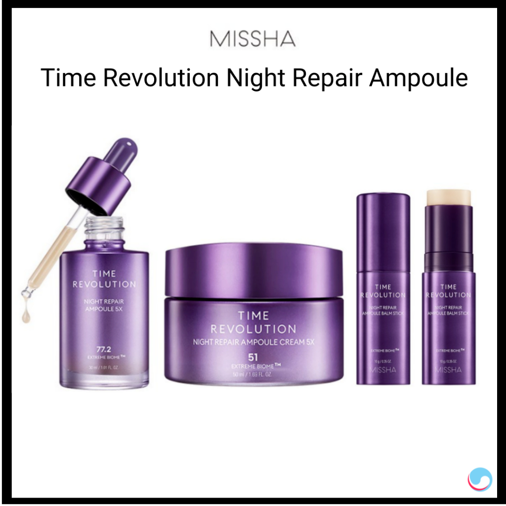 [MISSHA] Time Revolution Night Repair 5X (Ampoule / Ampoule Cream / Ampoule Balm Stick)