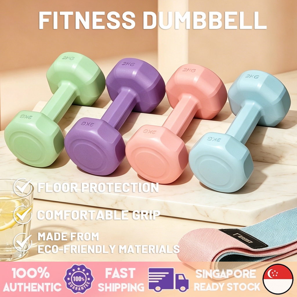 SG Dumbbell for Weight Strength Training Neoprene Dumbell Set 1kg 2kg 3kg เหมาะสําหรับออกกําลังกายที